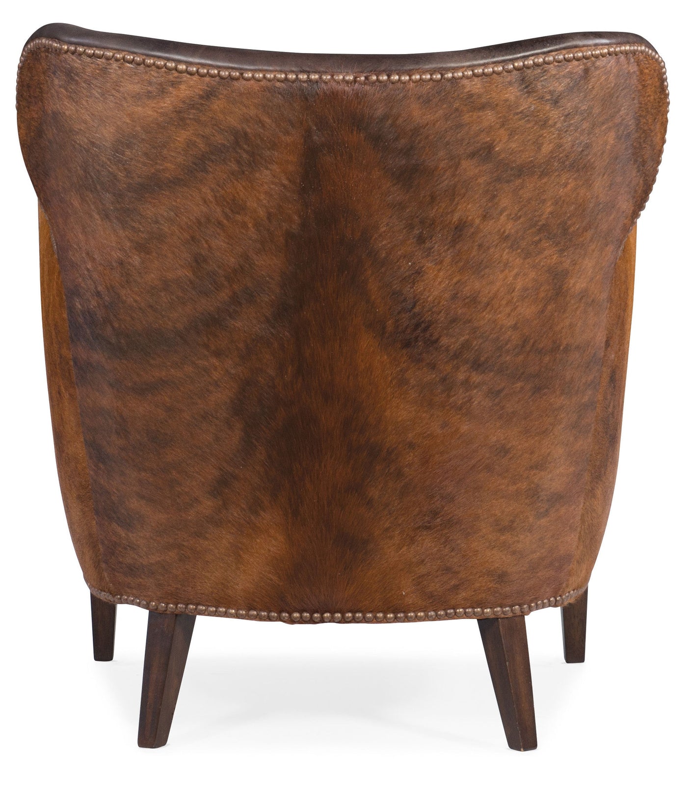 Hooker Furniture Kato Leather Club Chair w/ Dark HOH CC469-089