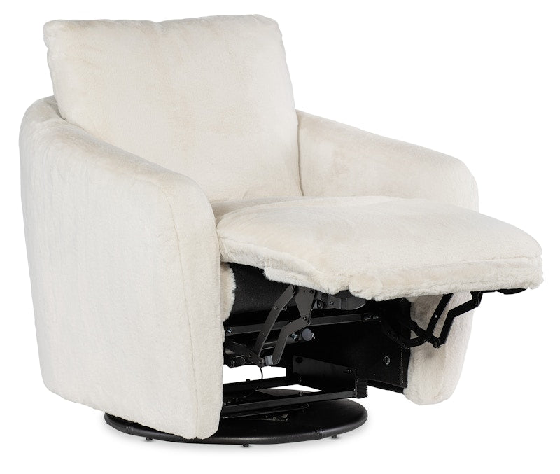 Hooker Furniture Bonnie Swivel Chair with Power Footrest CC610-PFSW-470