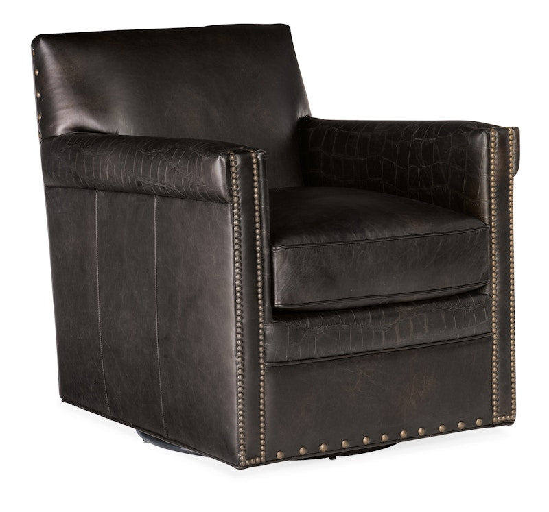 Hooker Furniture Potter Swivel Club Chair CC719-SW-089