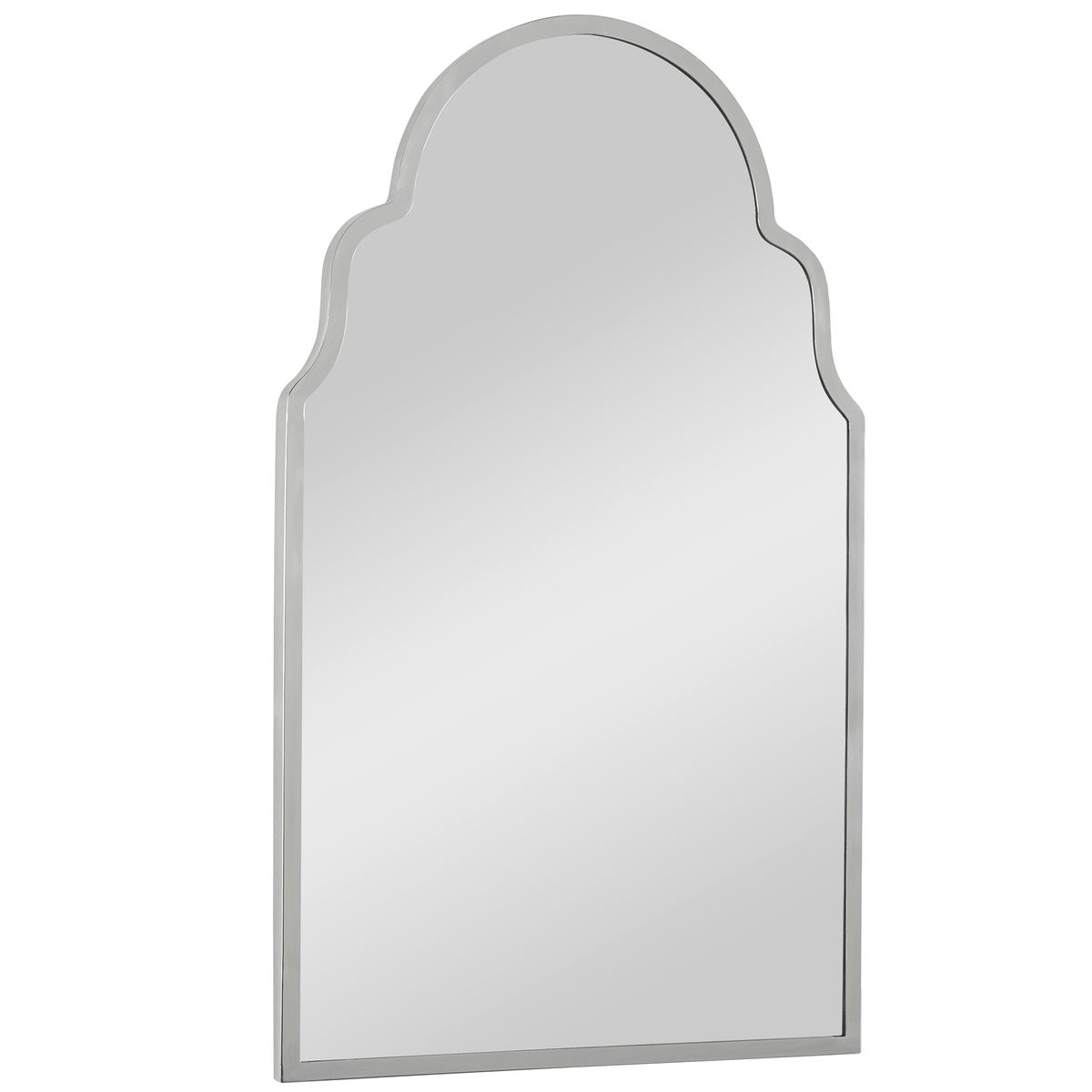 Brayden Arch Mirror, Nickel