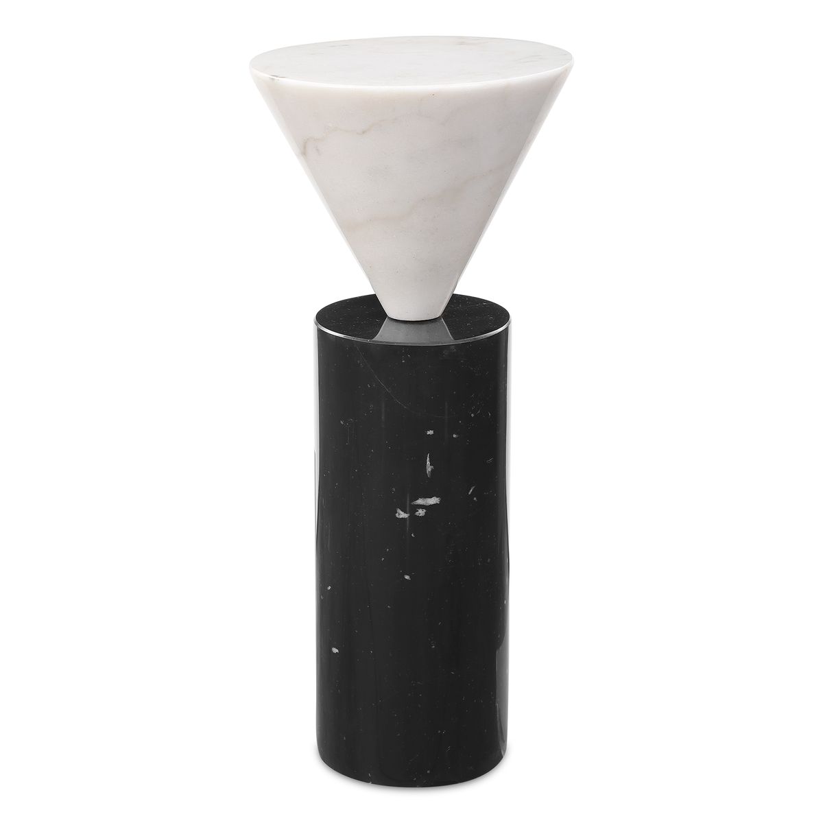 Top Hat Drink Table, White