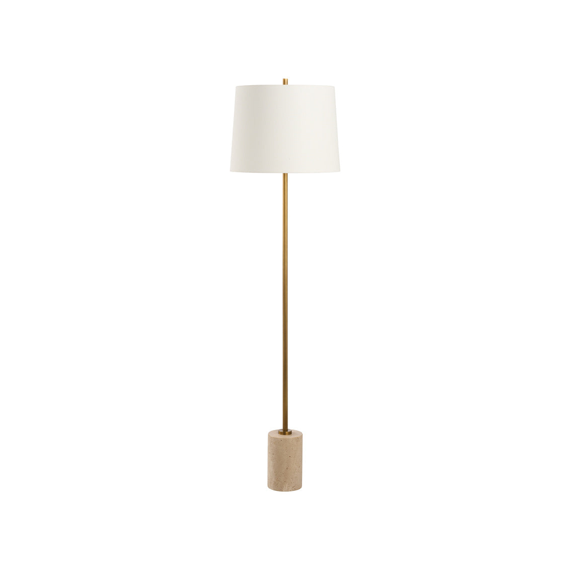 Lambeth Floor Lamp - Travertine