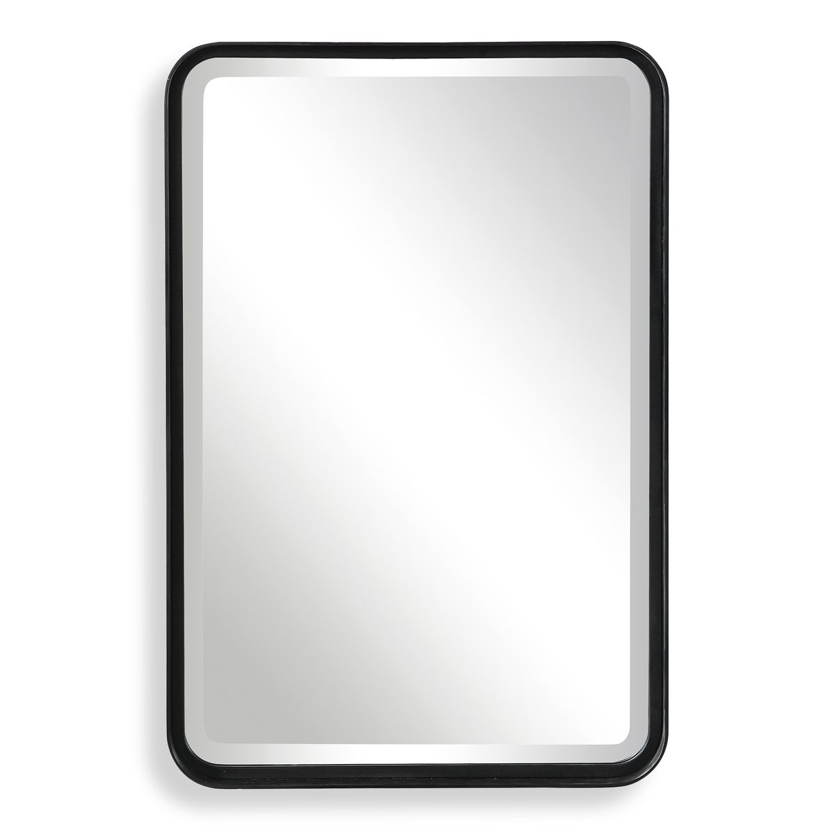 Crofton Vanity Mirror, Black - Kings Fine Art & Decor