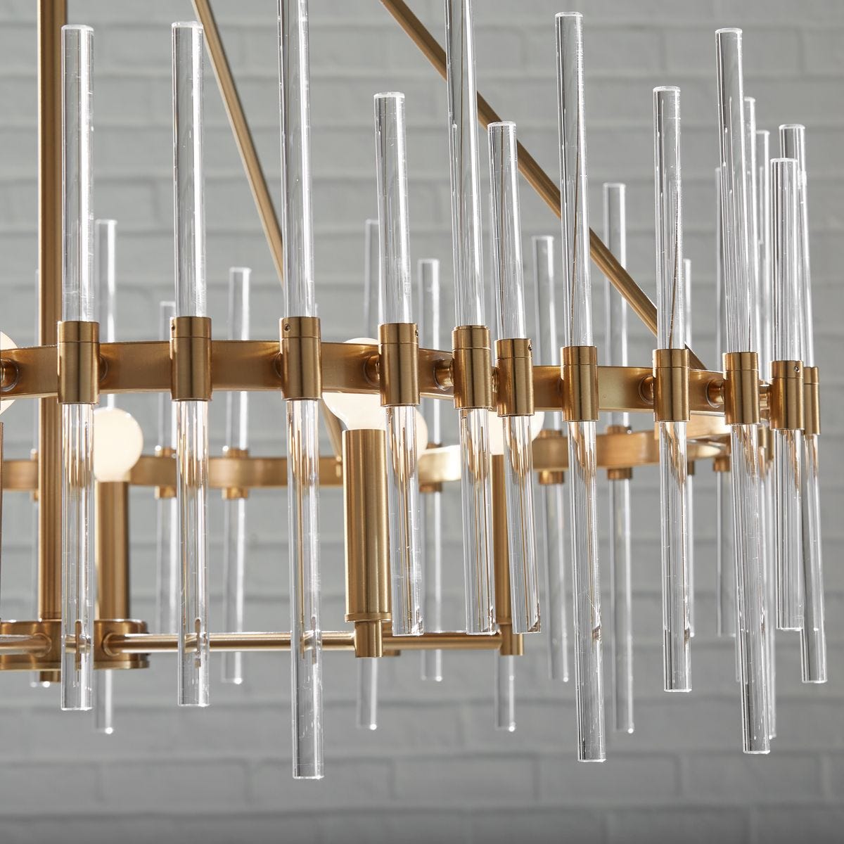 Crystal Stick, 8 Lt Chandelier