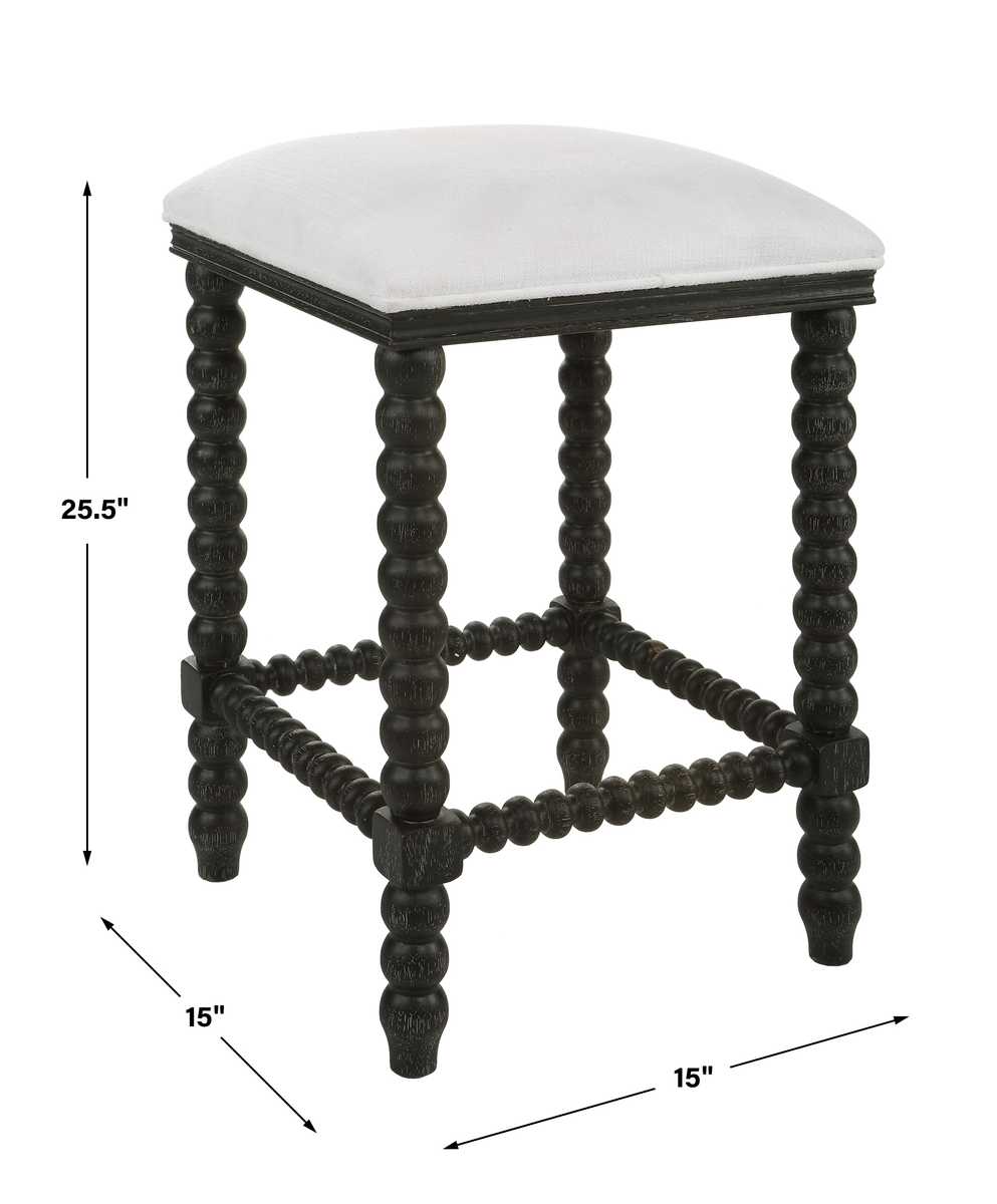 Pryce Counter Stool, Black