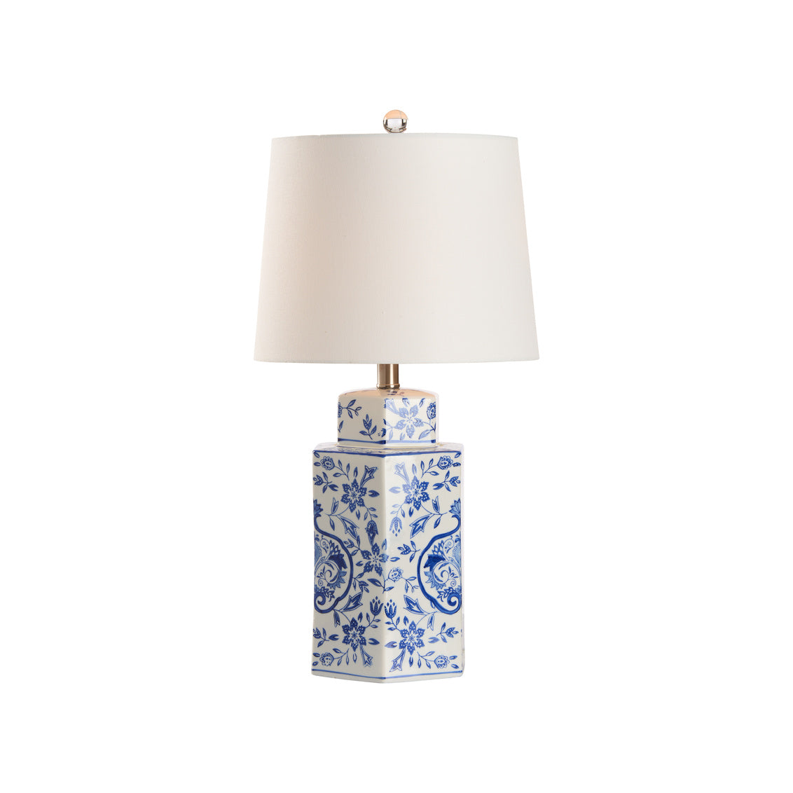 Blue & White Lamp