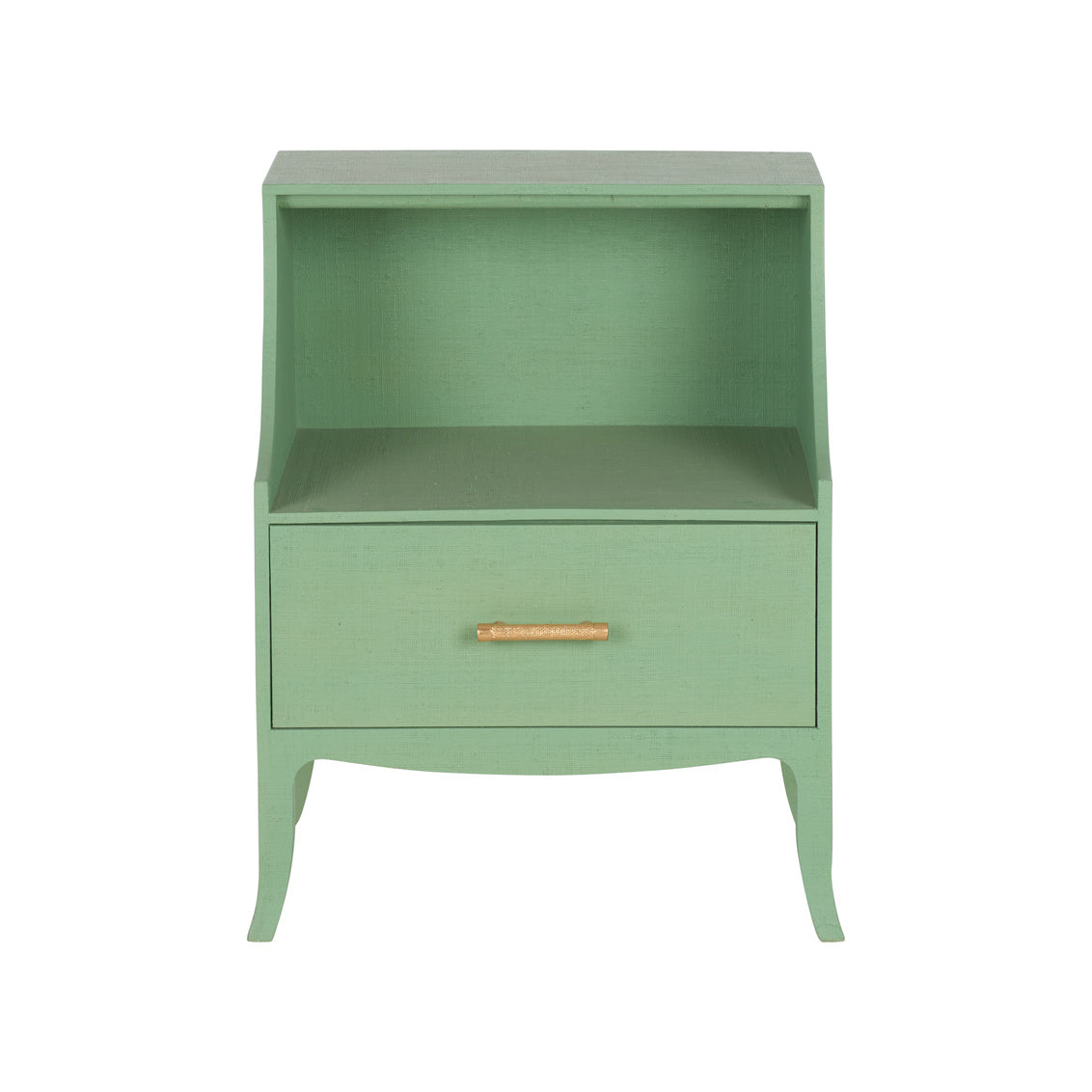 George III Bedside Table - Green