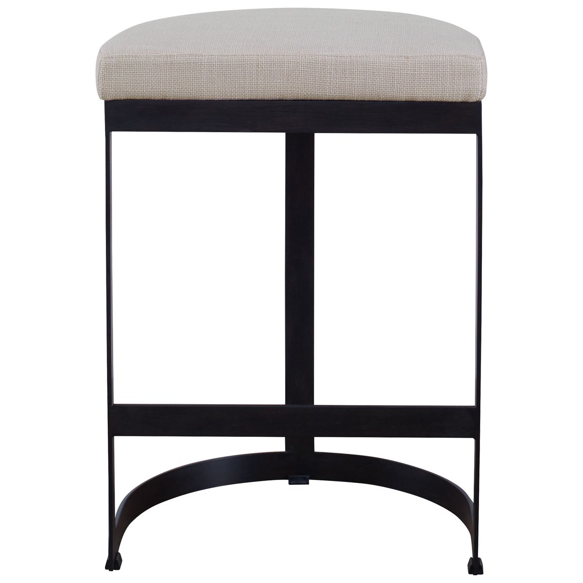 Ivanna Counter Stool, Black - Beige