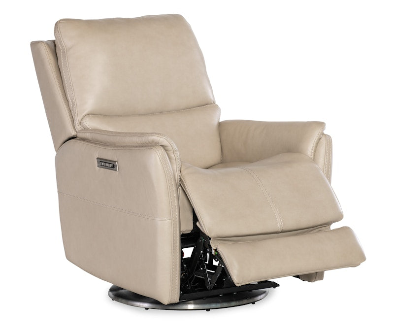 Hooker Furniture Soiree Zero Gravity Swivel w/PWR Headrest and Lumbar RC607-PHSZL-070