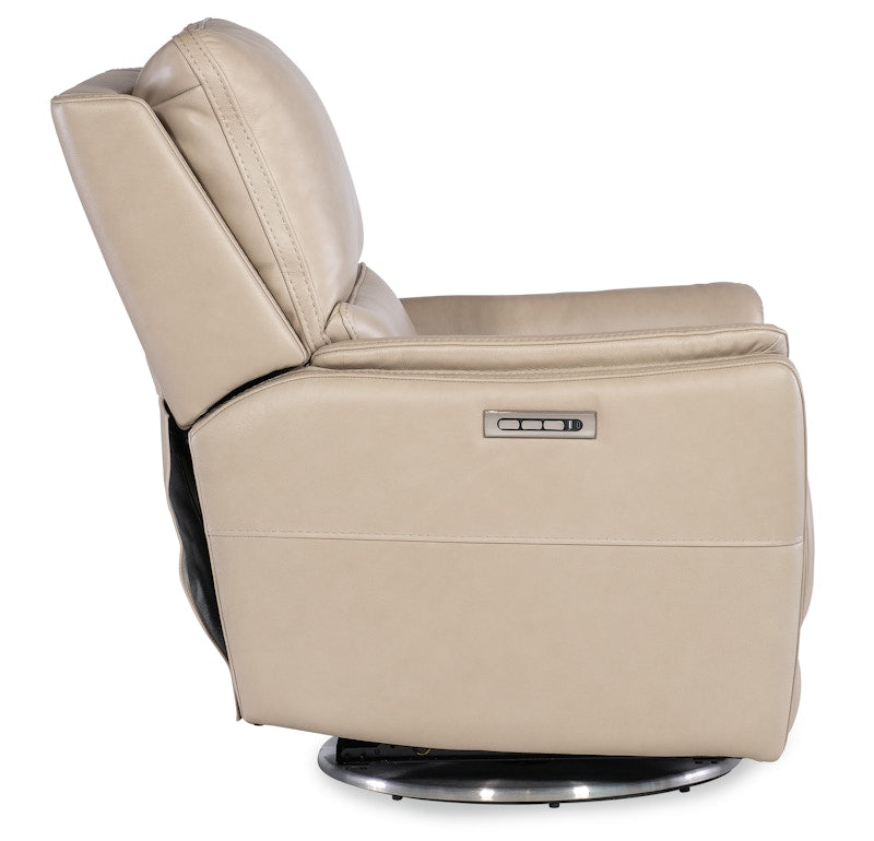 Hooker Furniture Soiree Zero Gravity Swivel w/PWR Headrest and Lumbar RC607-PHSZL-070