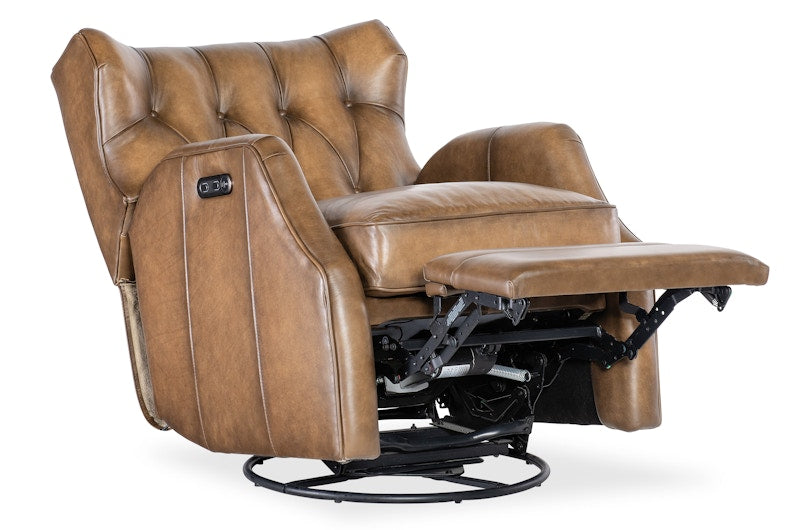 Hooker Furniture Henderson Power Swivel Glider Recliner RC806-PSWGL-078