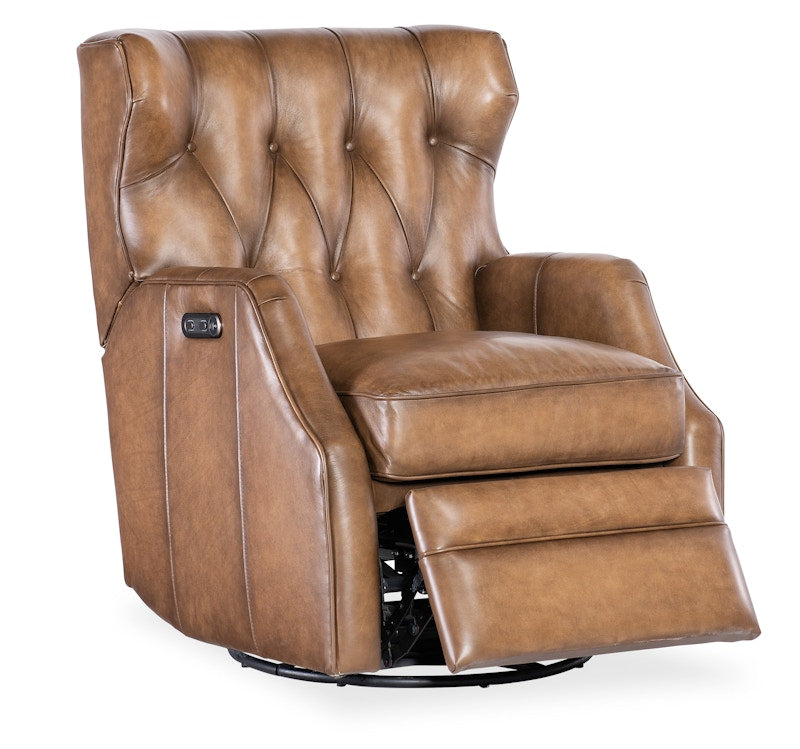 Hooker Furniture Henderson Power Swivel Glider Recliner RC806-PSWGL-078