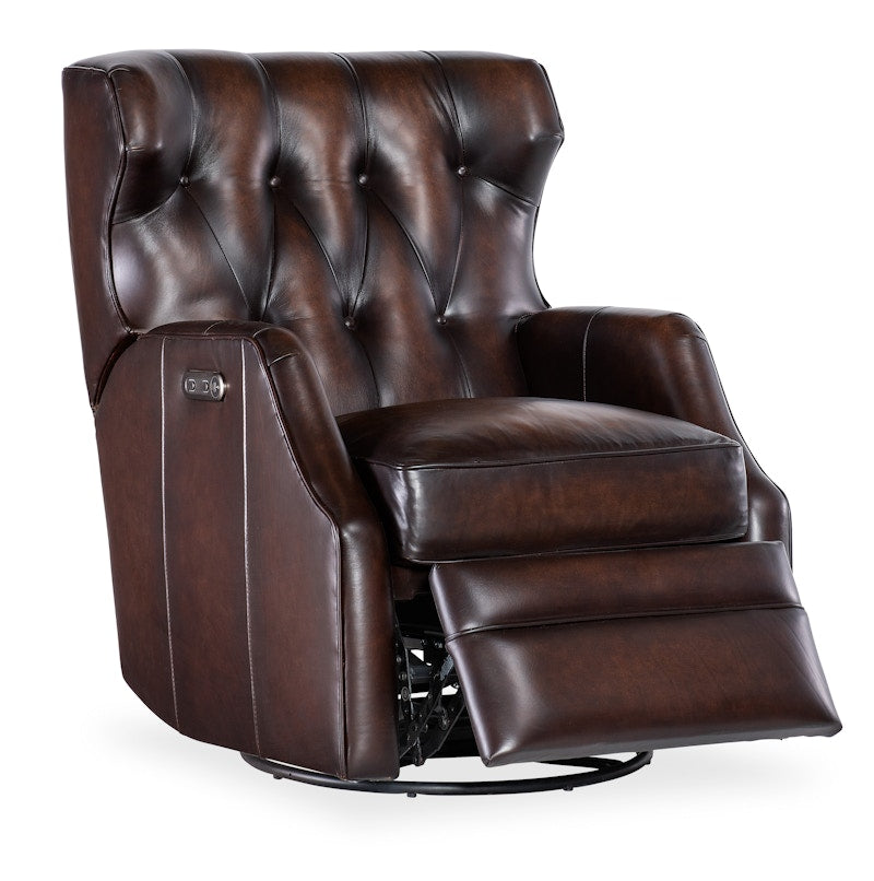 Hooker Furniture Henderson Power Swivel Glider Recliner RC806-PSWGL-088