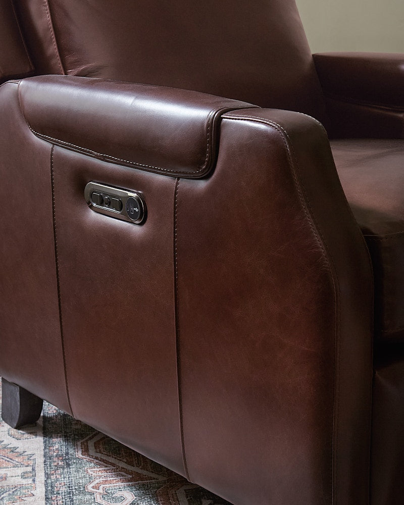 Hooker Furniture Nelson Power Recliner with Power Headrest RC818-PH-089