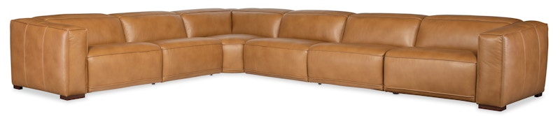 Hooker Furniture Fresco 6 Seat Sectional 4-PWR SS404-6PC4-080