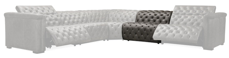 Savion Grandier Armless Chair and Half w/PWR Headrest SS434-1.5AL-S-PH-096