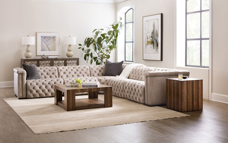 Hooker Furniture Savion Grandier 5-Piece Power HR Sectional w/2 Power Recline SS434-G5PS-082