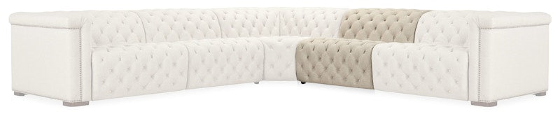 Savion Deux Armless Chair and Half with Power Headrest SS435-APH-414