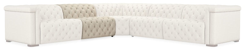 Savion Deux Armless Chair and Half with Power Recliner and Power Headrest SS435-APPH-414
