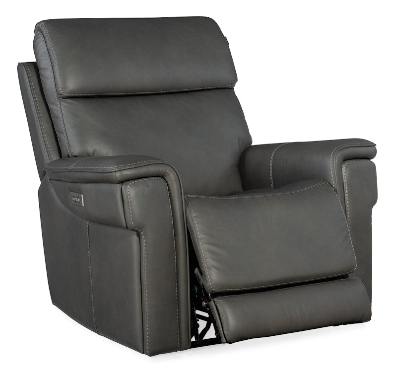 Hooker Furniture Lyra Zero Gravity Power Recliner with Power Headrest and Lumber SS608-PHZL1-093