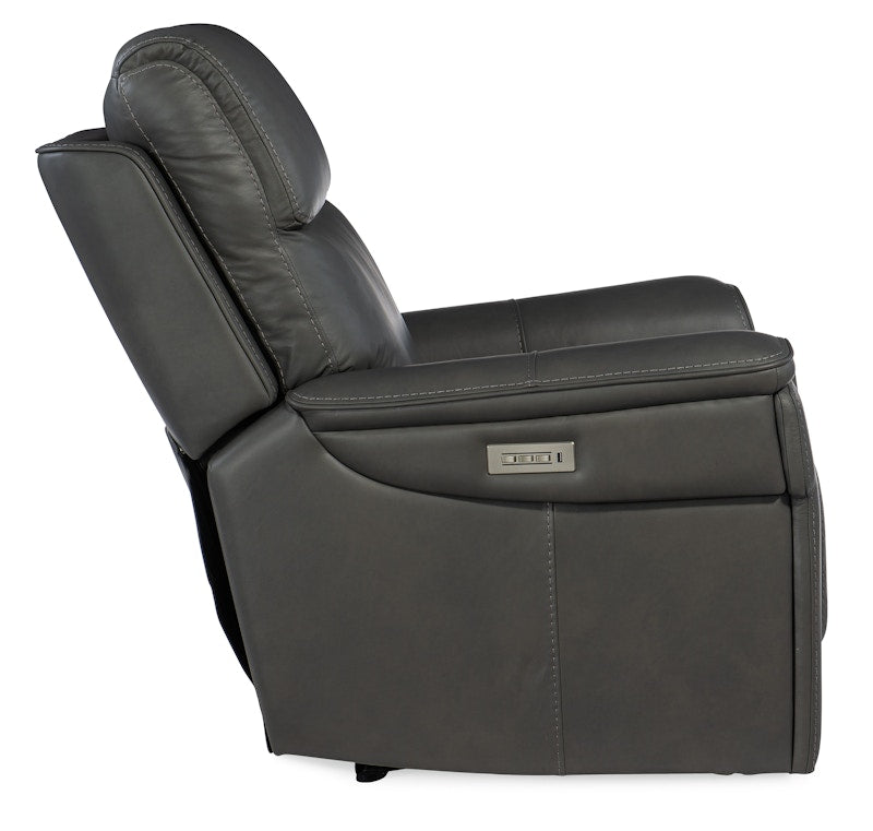 Hooker Furniture Lyra Zero Gravity Power Recliner with Power Headrest and Lumber SS608-PHZL1-093