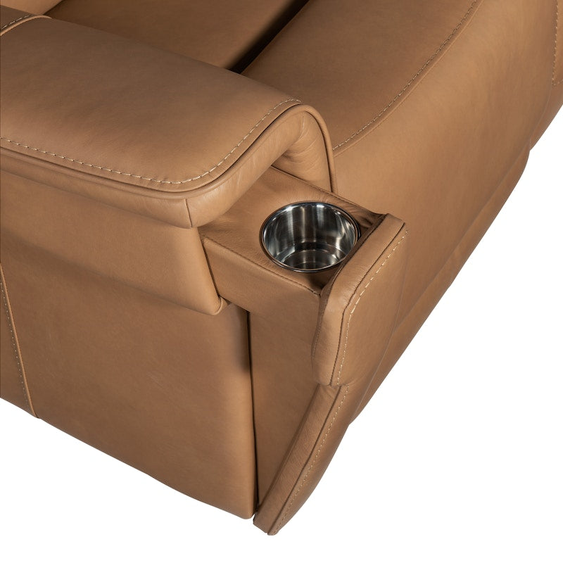Hooker Furniture Lyra Zero Gravity Power Loveseat with Power Headrest and Lumbar SS608-PHZL2-082