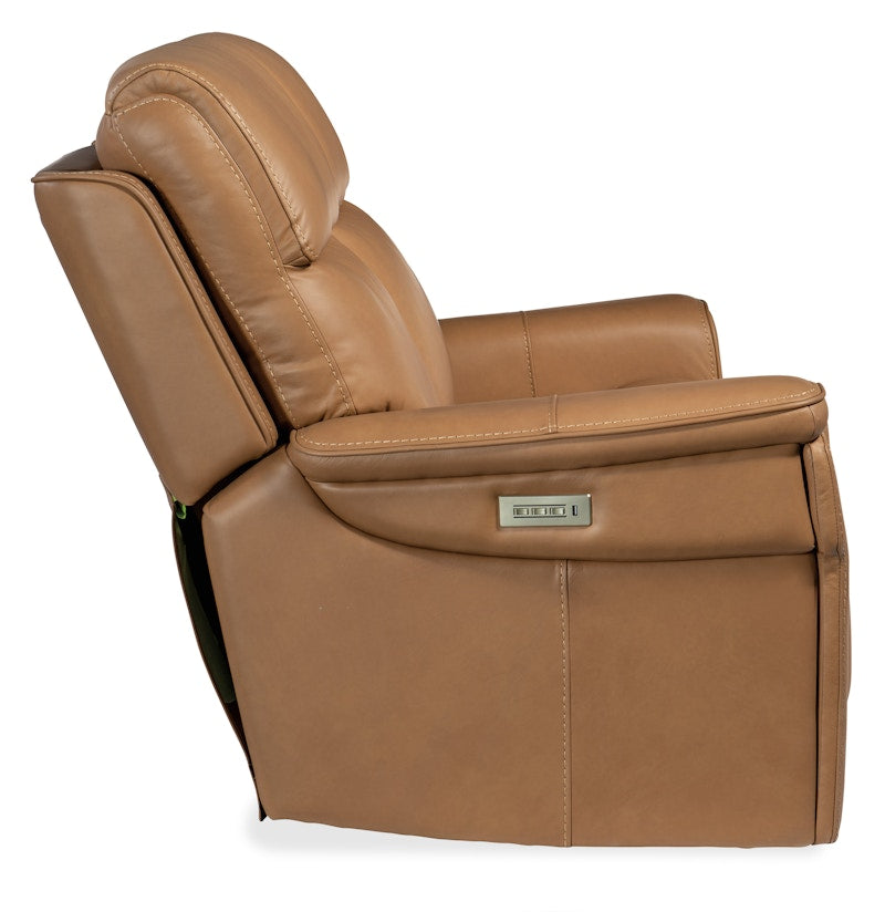 Hooker Furniture Lyra Zero Gravity Power Loveseat with Power Headrest and Lumbar SS608-PHZL2-082