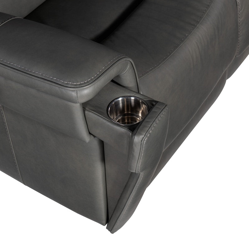 Hooker Furniture Lyra Zero Gravity Power Loveseat with Power Headrest and Lumbar SS608-PHZL2-093