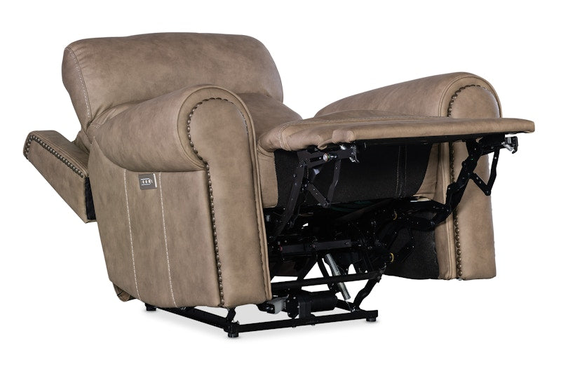 Hooker Furniture Duncan Power Recliner w/Power Headrest & Lumbar SS635-PHZL1-082