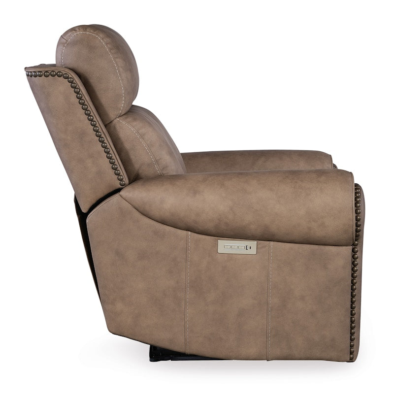 Hooker Furniture Duncan Power Recliner w/Power Headrest & Lumbar SS635-PHZL1-082