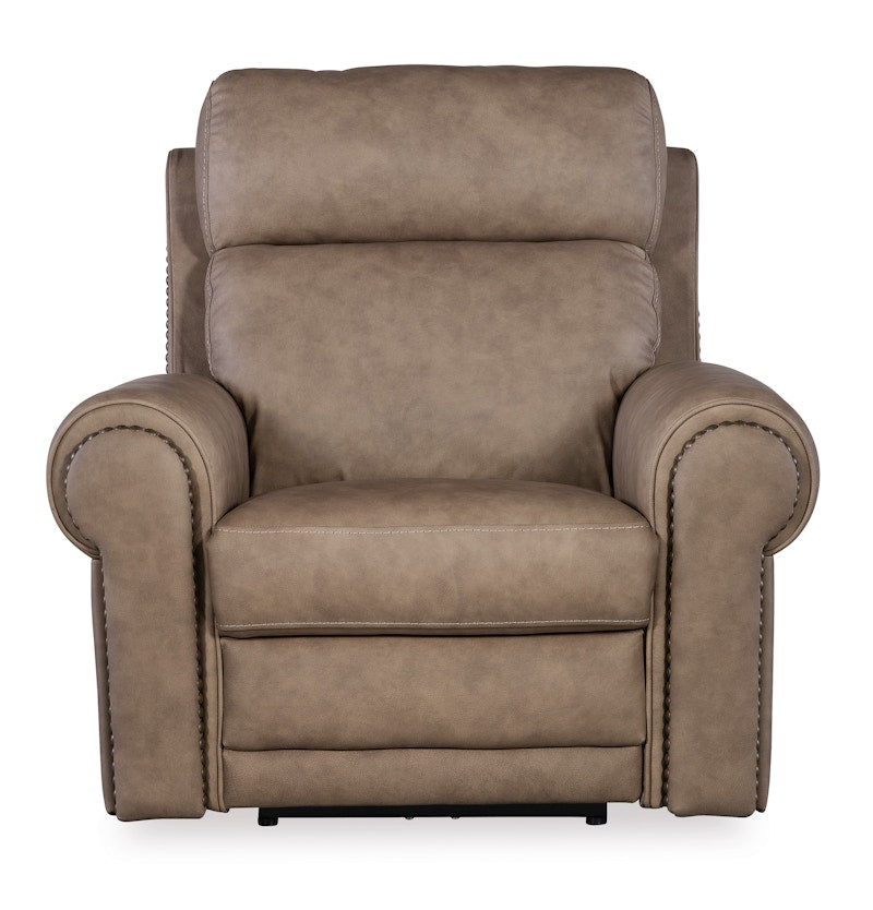 Hooker Furniture Duncan Power Recliner w/Power Headrest & Lumbar SS635-PHZL1-082