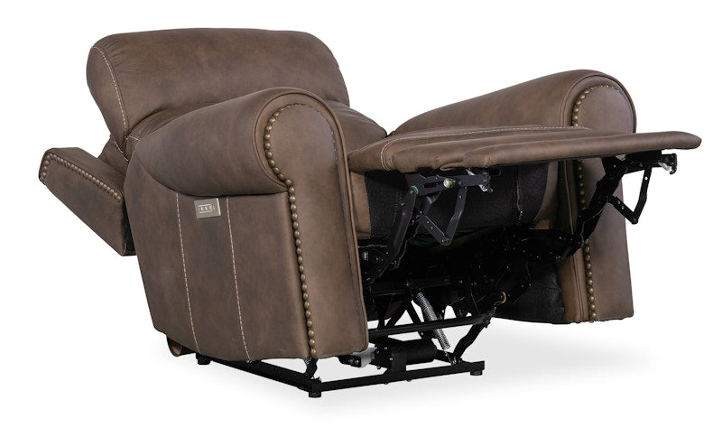 Hooker Furniture Duncan Power Recliner w/Power Headrest & Lumbar SS635-PHZL1-088