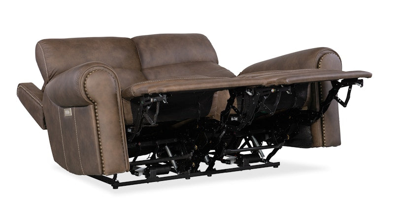 Hooker Furniture Duncan Power Loveseat w/Power Headrest & Lumbar SS635-PHZL2-088