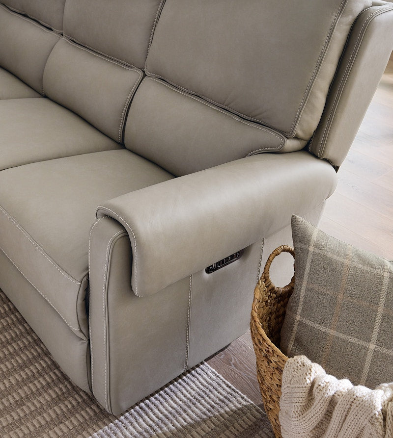 Hooker Furniture Somers Power Sofa w/Power Headrest SS718-PHZ3-090