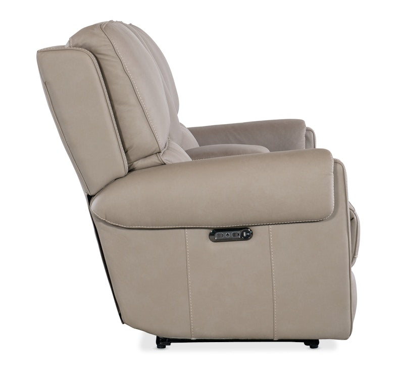 Hooker Furniture Somers Power Console Loveseat w/Power Headrest SS718-PHZC2-090