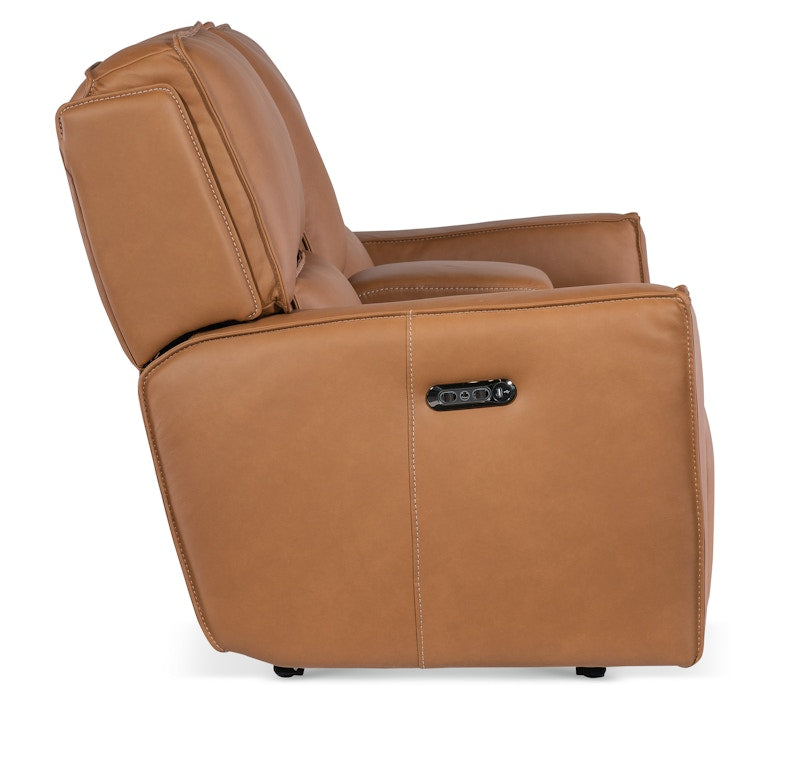 Hooker Furniture Miles Zero Gravity PWR Console Loveseat w/PWR Headrest SS727-PHZC2-084