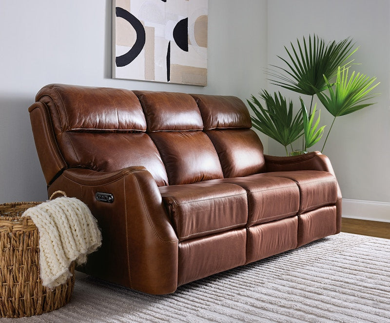 Hooker Furniture Harlan Zero Gravity PWR Sofa w/PWR Headrest SS734-PHZ3-088