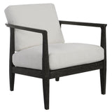 Brunei Accent Chair, White