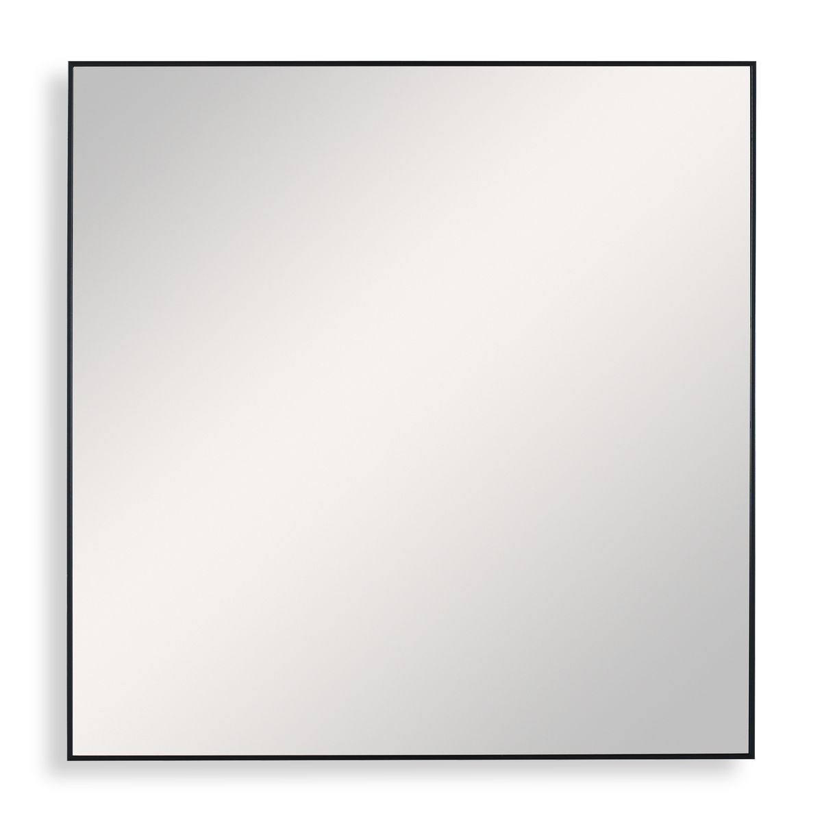 Alexo Square Mirror, Black - Kings Fine Art & Decor