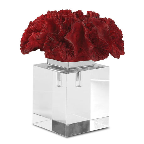 Red Coral Cluster Sculpture - Kings Fine Art & Decor
