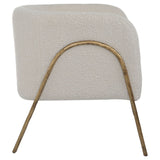 Jacobsen Accent Chair, Natural Shearling