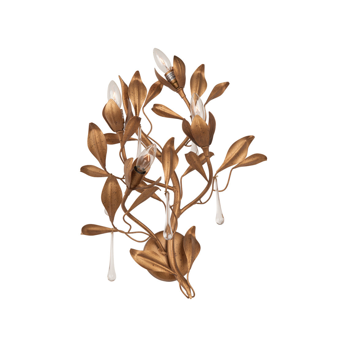 Bay Laurel Sconce - Right Facing