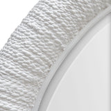 Mariner Round Mirror, White