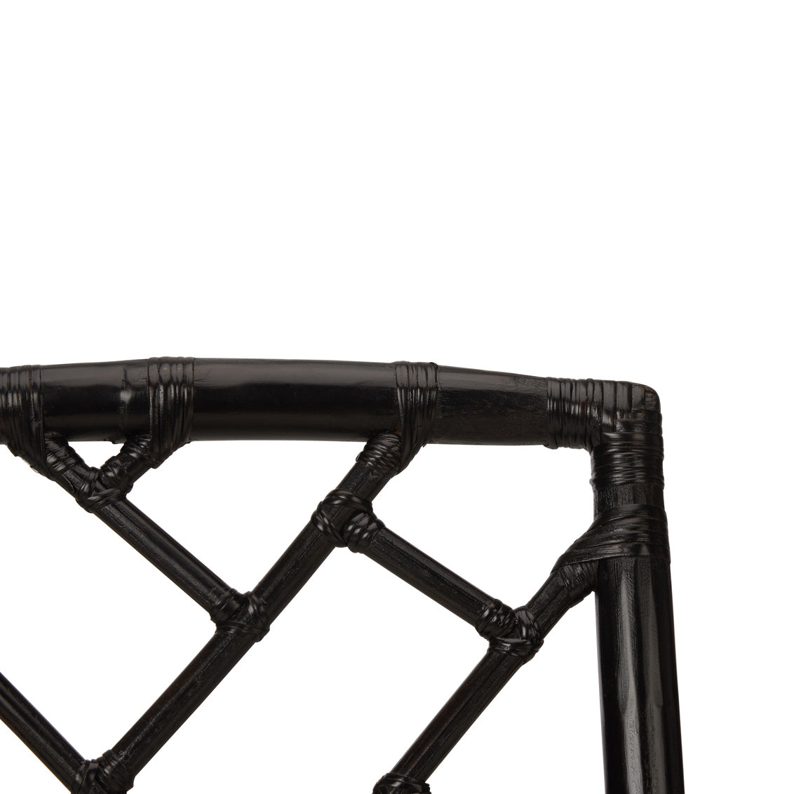 Chippendale Bamboo Chair - Cracked Pepper