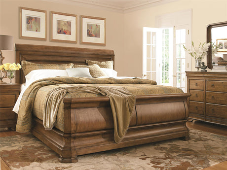 Louie P's Queen Sleigh Bed