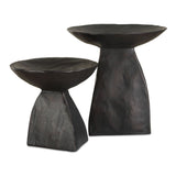 Shadow Pedestal Bowls, S/2 - Kings Fine Art & Decor