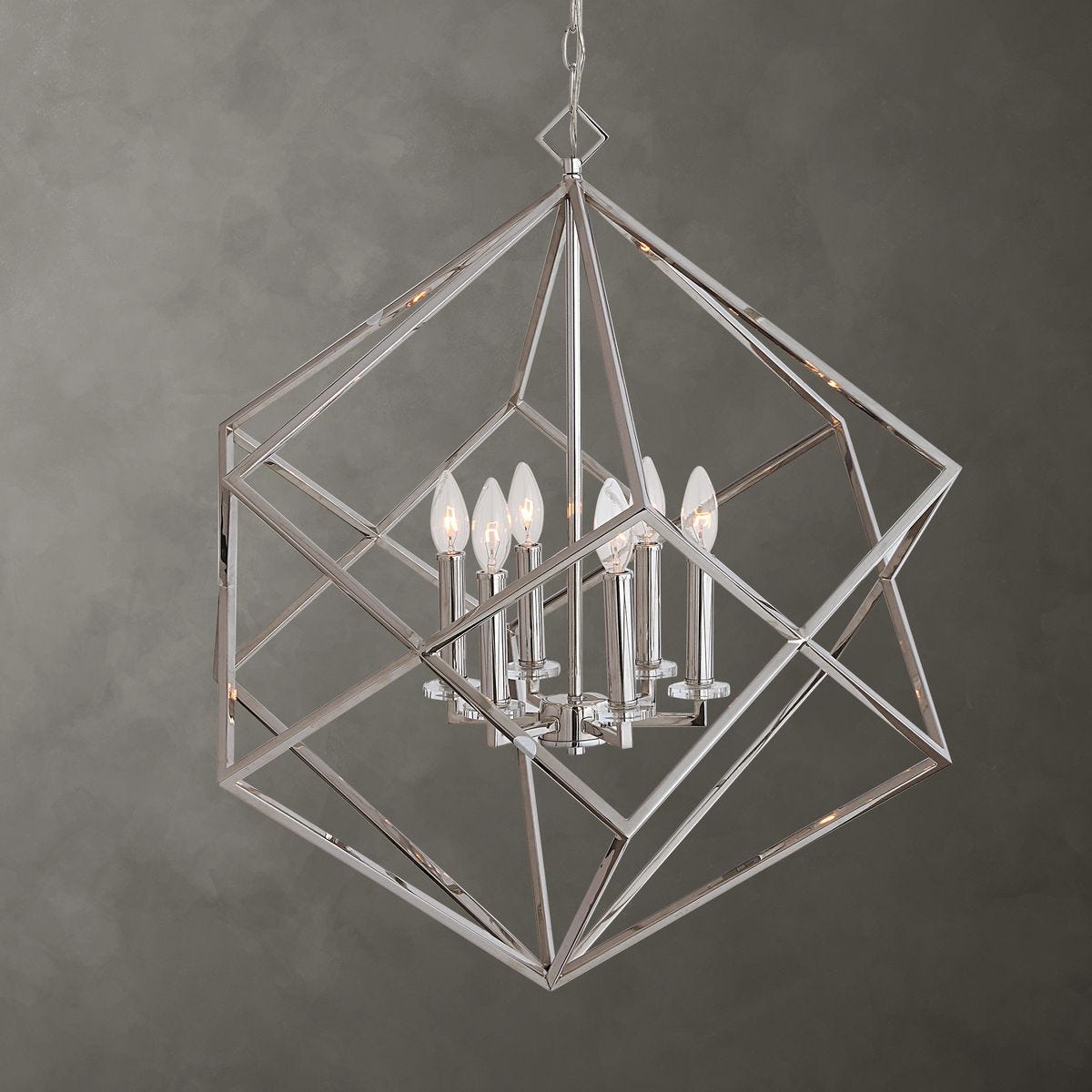 Euclid, 6 Lt Pendant - Kings Fine Art & Decor