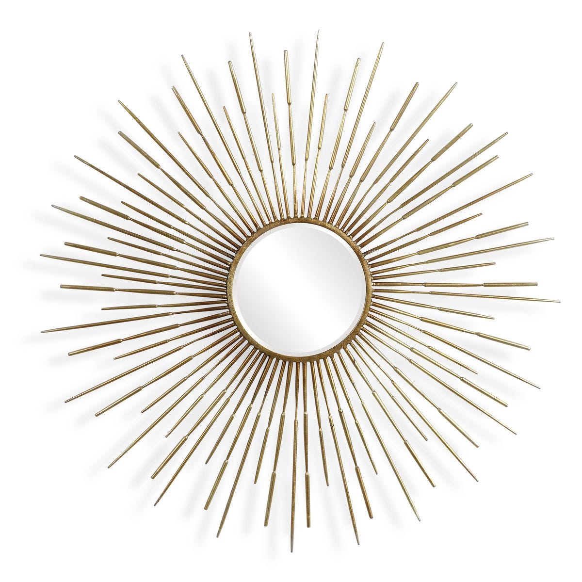 Golden Rays Round Mirror - Kings Fine Art & Decor