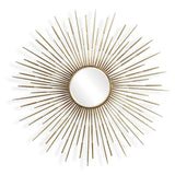 Golden Rays Round Mirror - Kings Fine Art & Decor