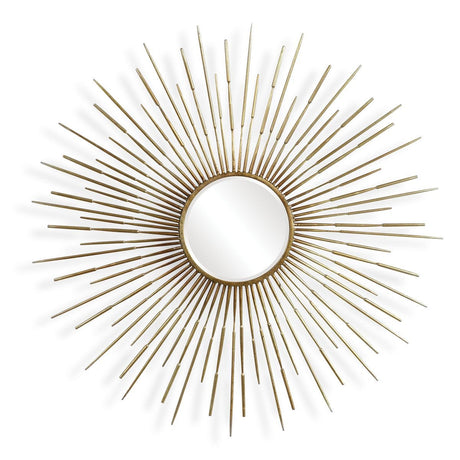 Golden Rays Round Mirror - Kings Fine Art & Decor